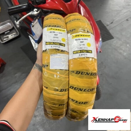 Lốp Dunlop D115 (80/90-14 – 90/90-14)