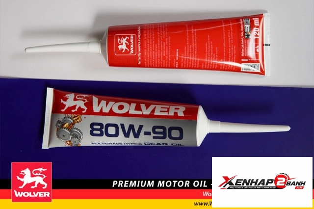 Nhớt láp hộp số wolver gl-5 80w90 - 1