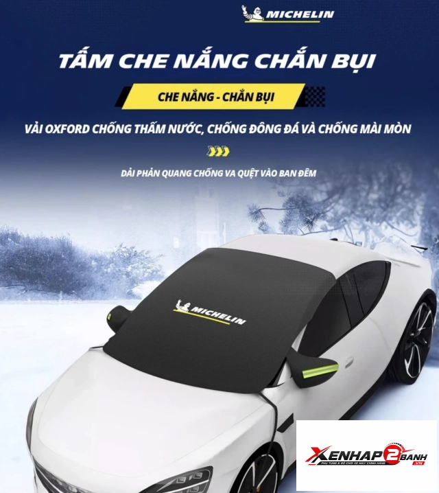 Tấm che nắng kính lái michelin m2439 dành cho ô tô - 2