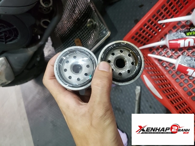 Lọc nhớt vespa chính hãng - 3