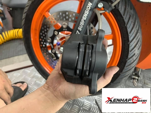 Bố thắng đĩa recto cho heo brembo chính hãng - 4