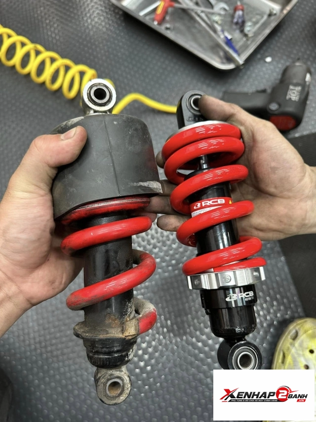 Phuộc rcb m2 cho winner sonic chính hãng cao 225mm - 3
