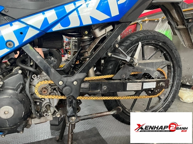 Bộ nhông sên dĩa light cho satria raider - 4