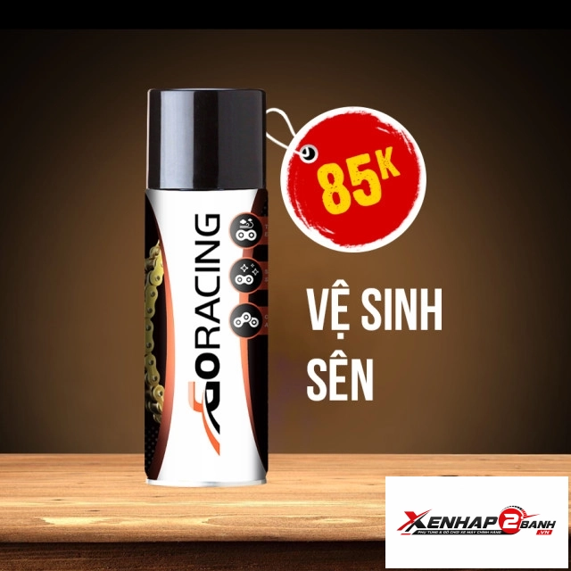Chai xịt vệ sinh sên goracing - 1