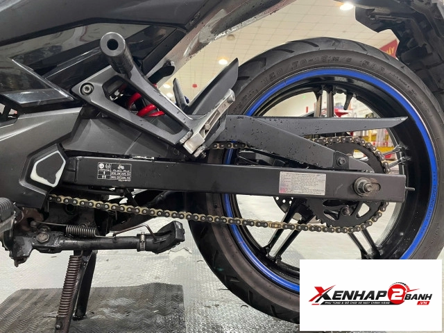 Bộ nhông sên dĩa pro-bike tán đúc vàng đen cho exciter 150 42t 428hs - 4