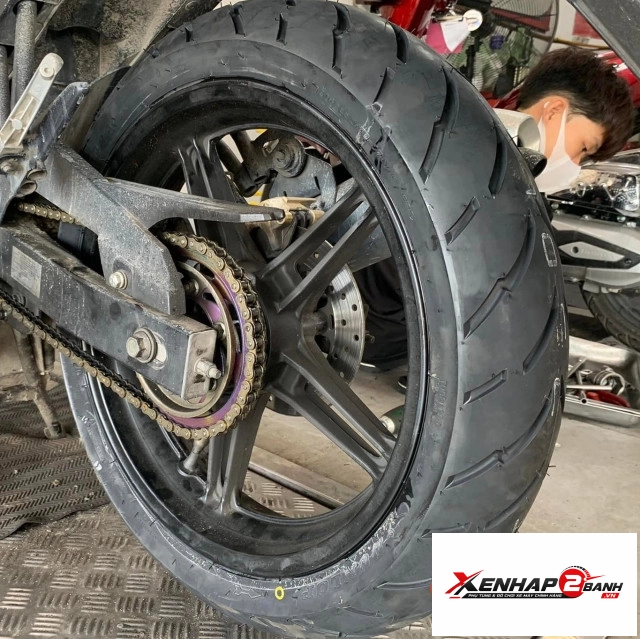 Vỏ xe dunlop d102a size 13070-17 - 3