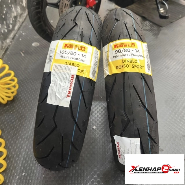 Lốp pirelli diablo rosso sport 9080-14 - 10080-14 - 1