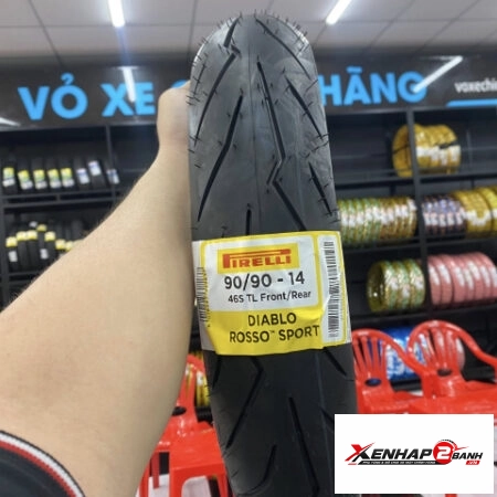 Vỏ Pirelli 90/90-14 Diablo Rosso Sport