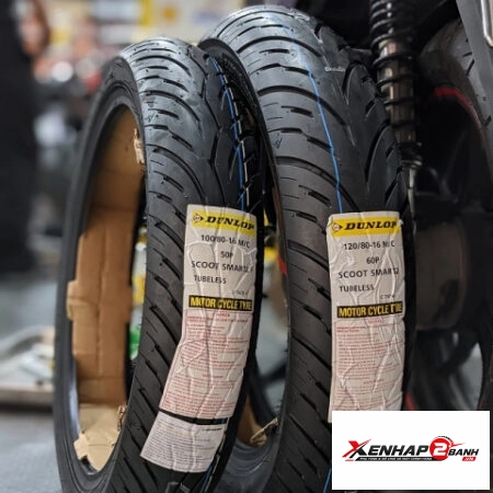 Lốp Dunlop Scoot Smart 2 (100/80-16 – 120/80-16)