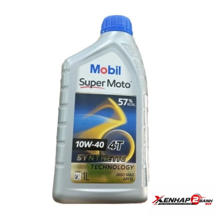 Nhớt Mobil Super Moto 10W40 1L