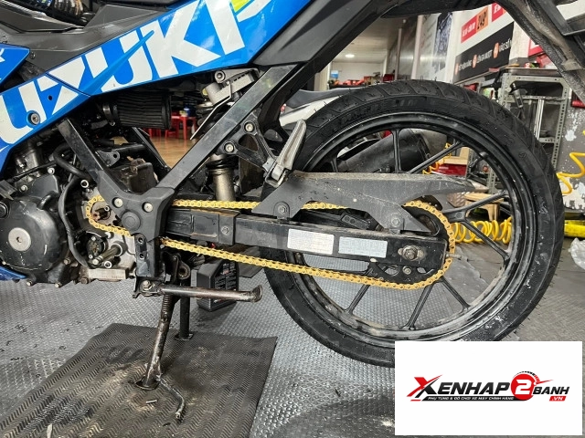 Bộ nhông sên dĩa light cho satria raider - 3