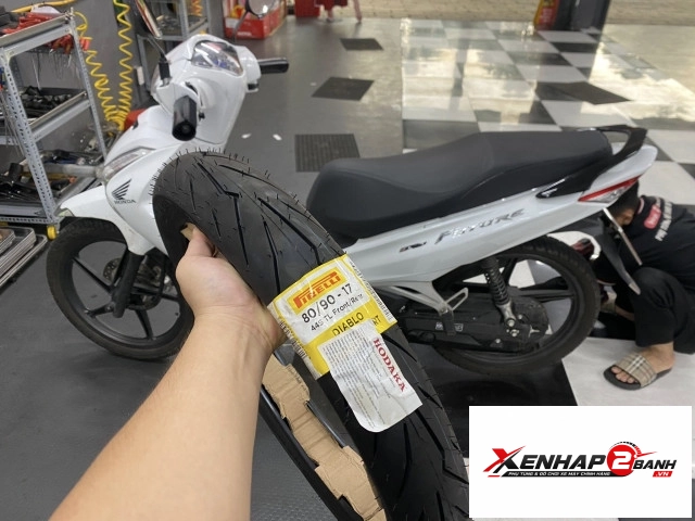 Vỏ pirelli 8090-17 diablo rosso sport - 2