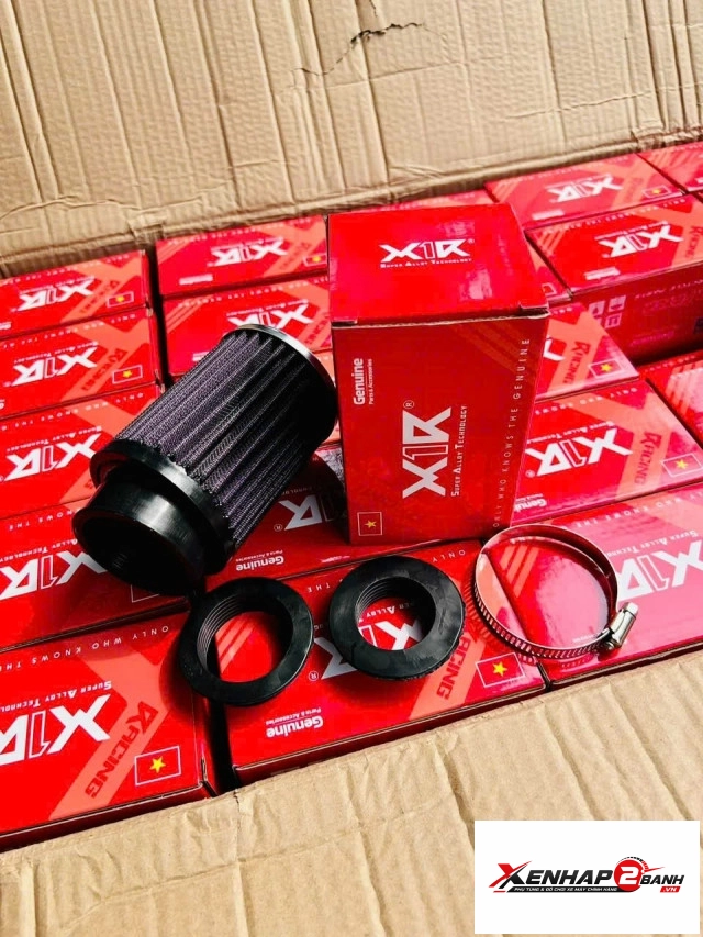 Lọc gió trụ x1r gắn được các xe - 1