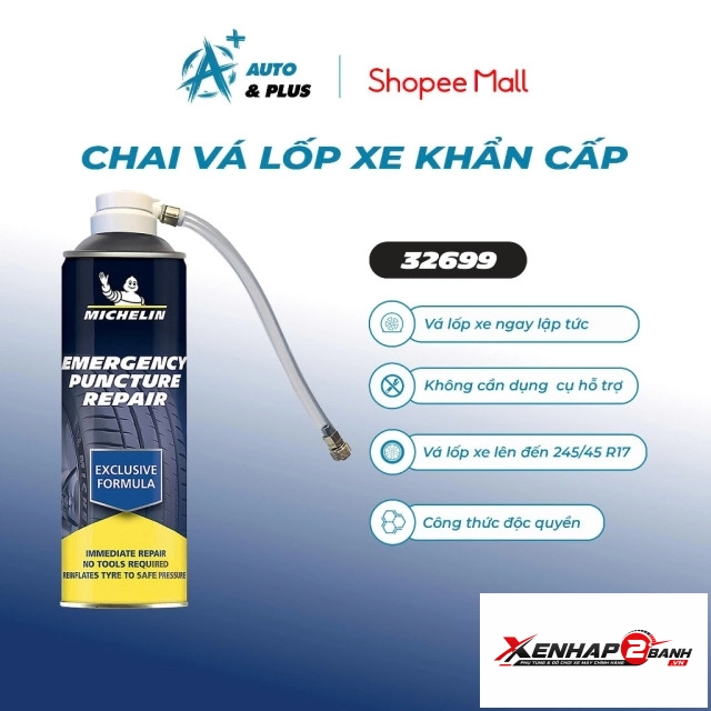 Chai cao su non vá lốp khẩn cấp michelin-w32699 - 2