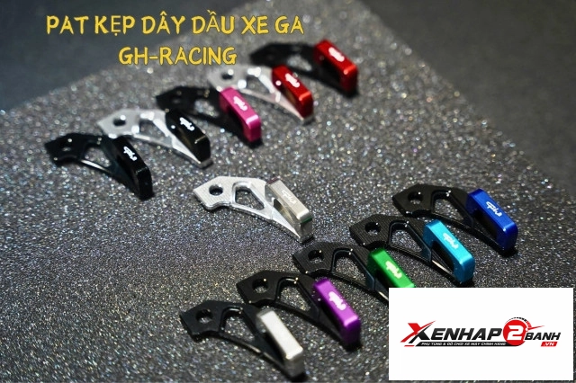Pát kẹp dây dầu gh racing bên trái - 1