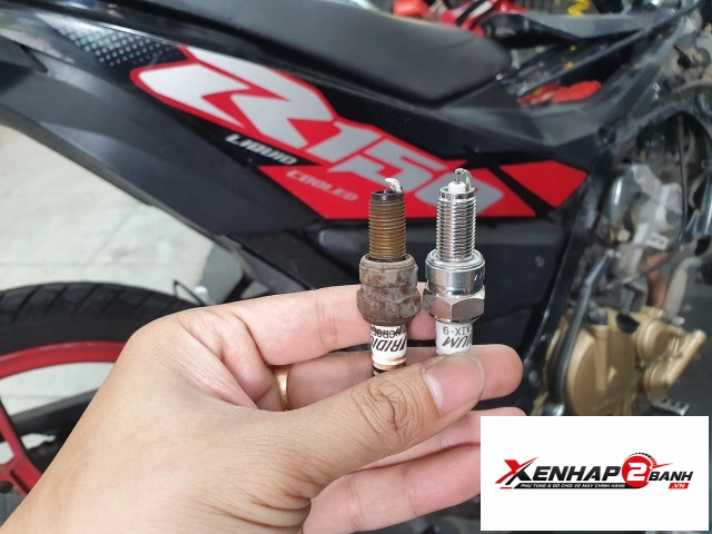Bugi ngk iridium cpr9eaix-9 cho winner 150 sonic cbr150 moto pkl - 3