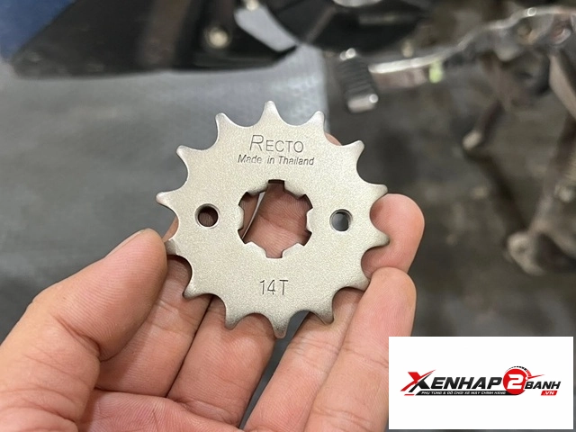 Nhông recto 14t cho exciter chính hãng - 1