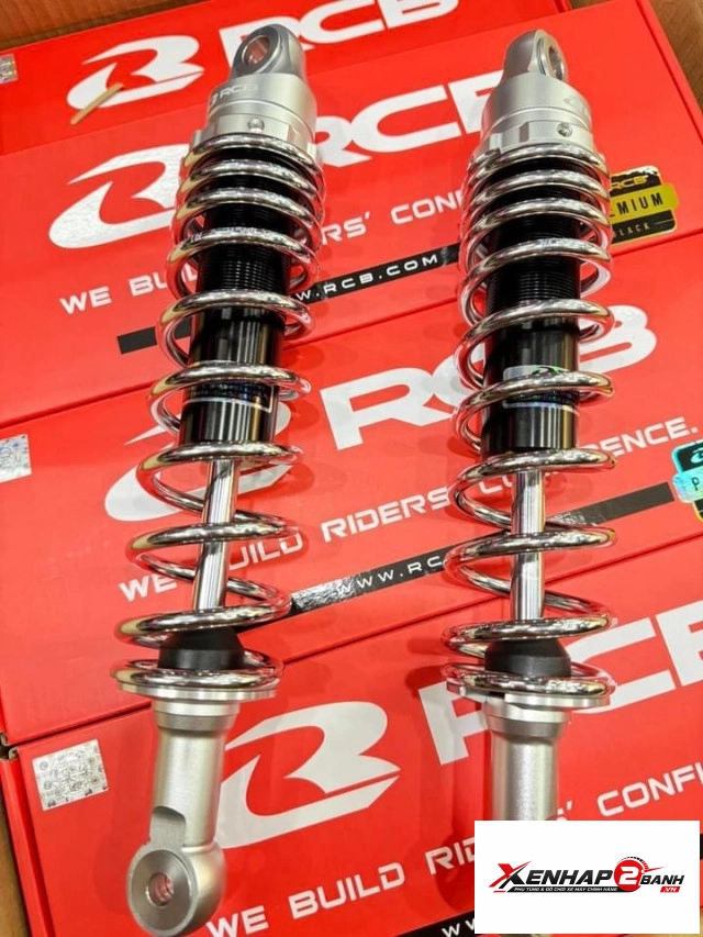 Phuộc rcb c series màu chrome cho wave dream future axelo chính hãng - 1