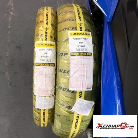 Lốp Dunlop D102A (70/90-17 – 120/70-17)