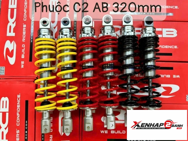 Phuộc rcb c2 cho ab 125-150 các đời 2 val chính hãng - 1