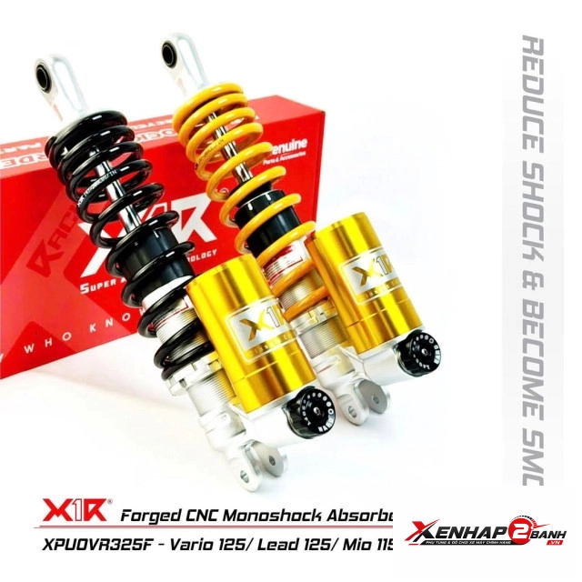 Phuộc x1r x02 bình dầu dưới cho vario 125150 chính hãng - 1