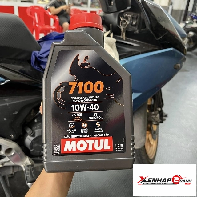 Nhớt motul 7100 10w40 1l2 - 3