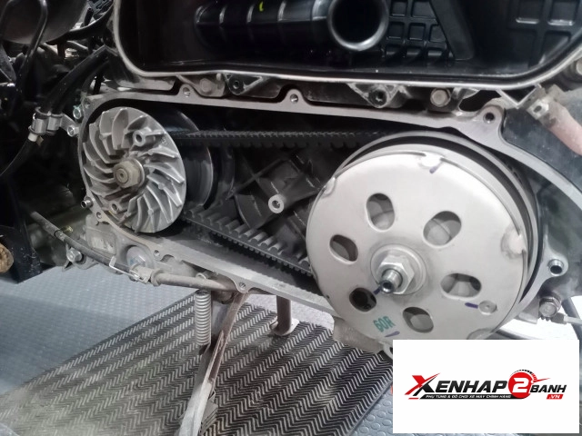 Vệ sinh nồi xe tay ga honda yamaha - 5