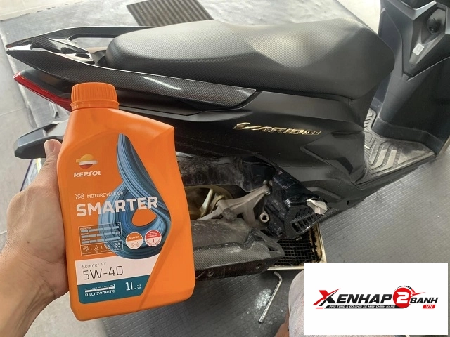 Nhớt repsol smarter scooter 4t 5w-40 1l - 1