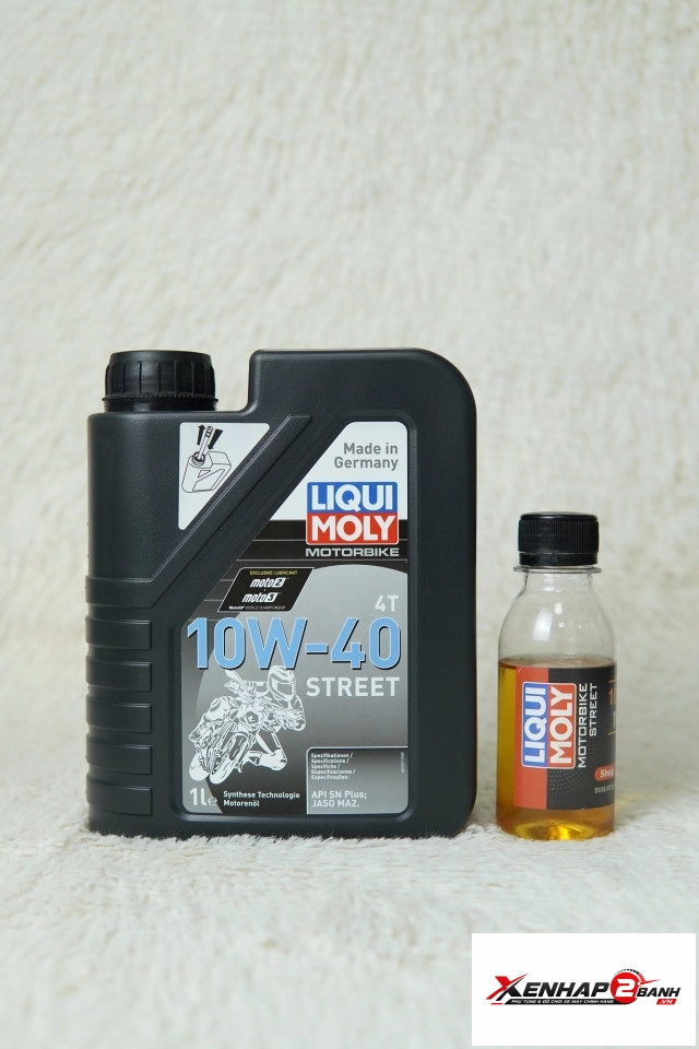 Nhớt chiết lẻ liqui moly motorbike street 4t 10w40 100ml - 1