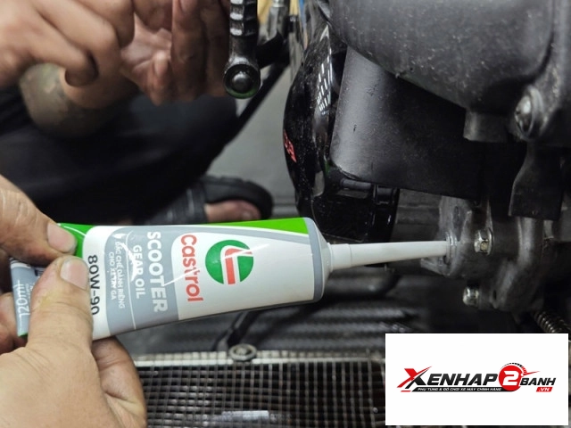Nhớt lap nhớt hộp số castrol 120ml - 3