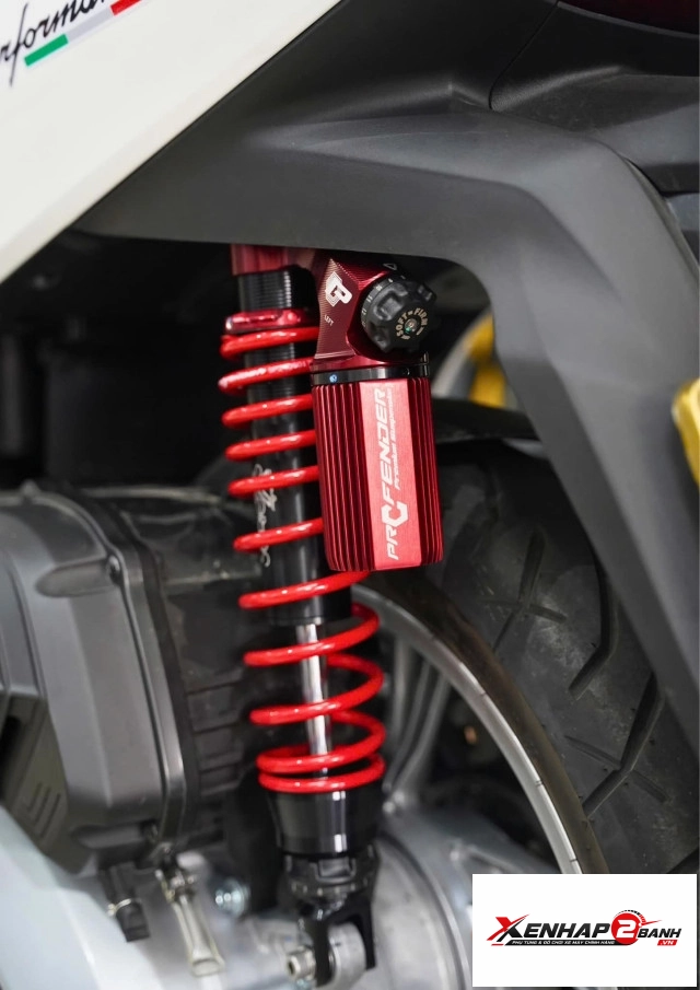 Phuộc profender x series cho ab 125 -160 mẫu 4val chính hãng - 5