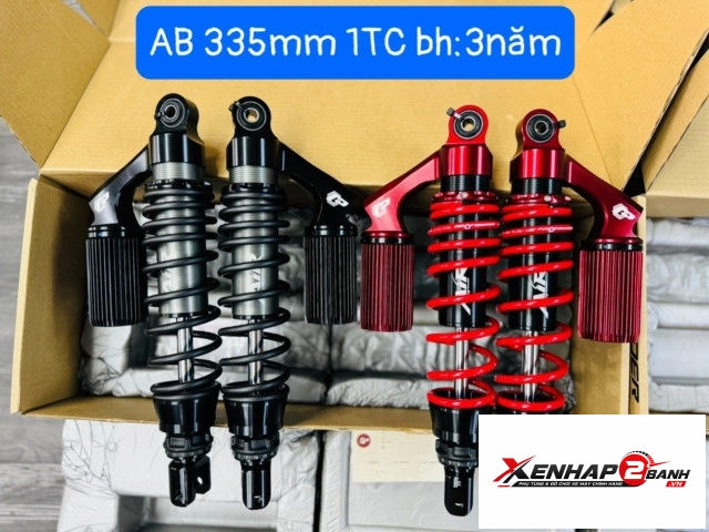 Phuộc profender air series cho ab 125 -160 4val cao 335mm - 1