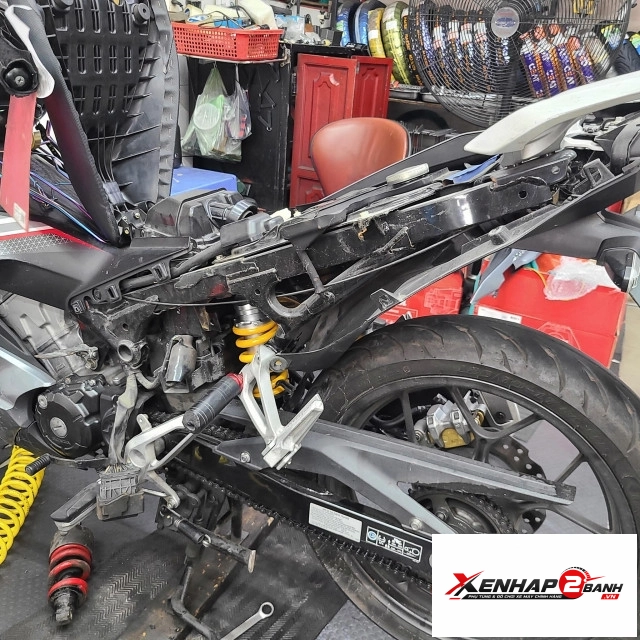 Phuộc x1r cho honda winner sonic cao 229mm chính hãng - 2