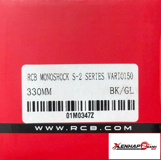 Phuộc rcb s2 ty vàng cho vario click vision lead - 4