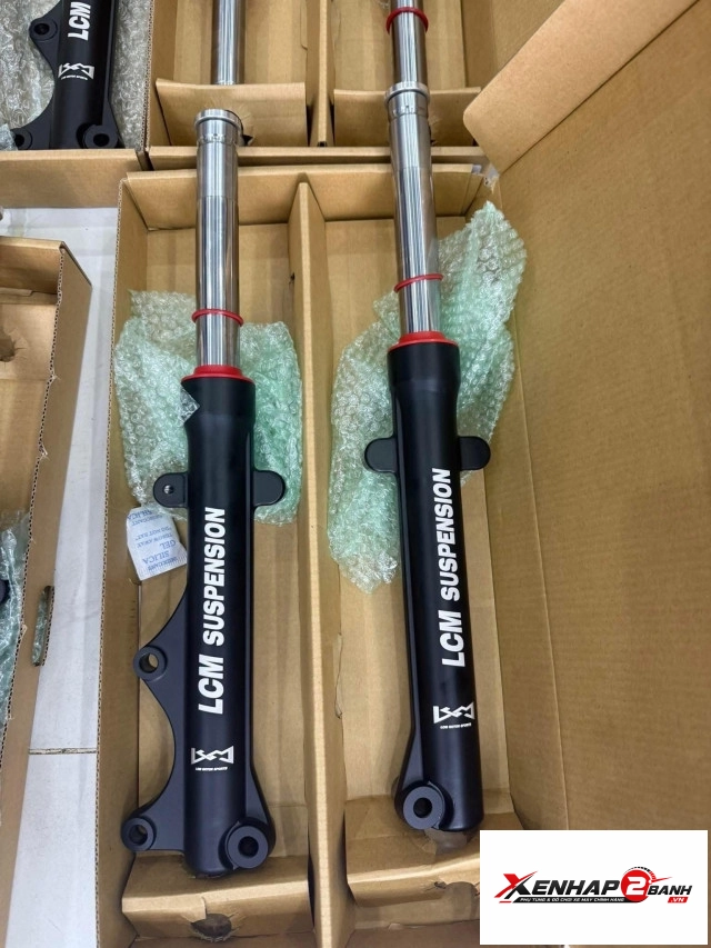 Phuộc trước lcm 4s cho exciter 135 heo 1 pis - 1