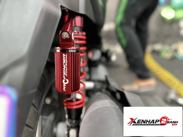 Phuộc profender air series cho ab 125 -160 4val cao 335mm - 6