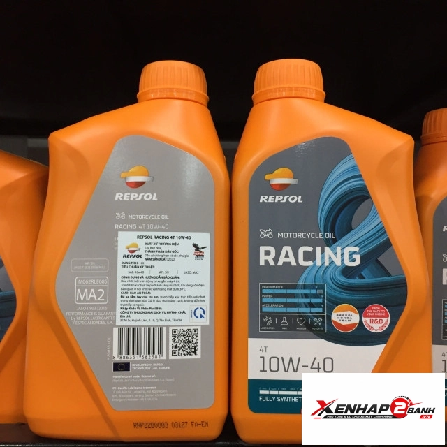 Nhớt repsol racing 10w40 1l - 2
