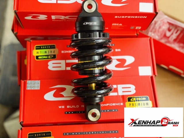 Phuộc rcb e2 ty vàng cho exciter 135 chính hãng - 1