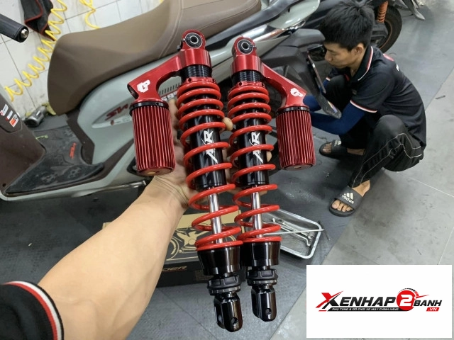 Phuộc profender air series cho shvn cao 380mm chính hãng - 2