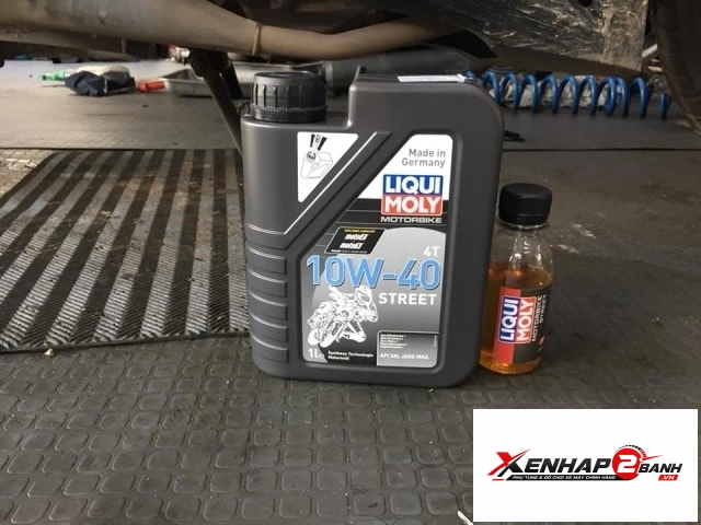 Nhớt liqui moly motorbike street 4t 10w40 1l - 2