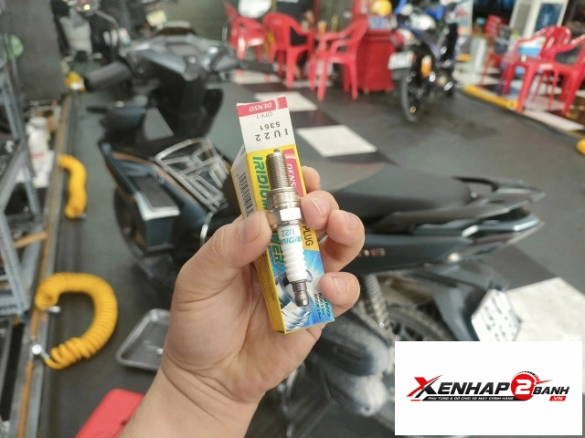 Bugi denso iu22 air blade pcx lead future wave sh mode vario - 5