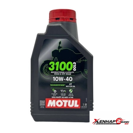 Nhớt Motul 3100 Gold 4T 10W40 1L