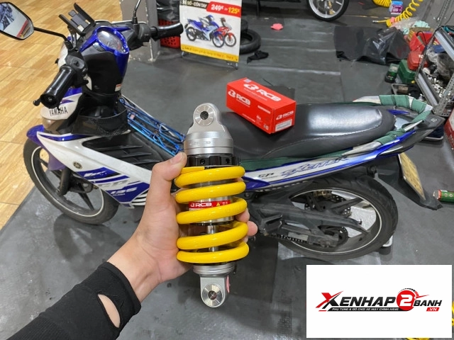 Phuộc rcb e2 cho exciter 135 cao 203mm chính hãng - 1