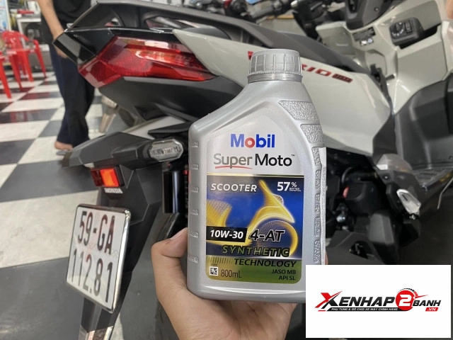 Nhớt mobil super moto scooter 10w30 800ml - 2