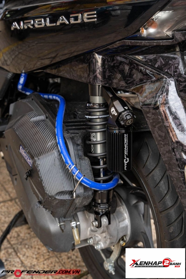 Phuộc profender x series cho ab 125 -160 mẫu 4val chính hãng - 3