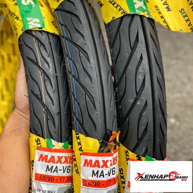 Vỏ maxxis có ruột gai xương cá 7090-17 - 8090-17 - 2