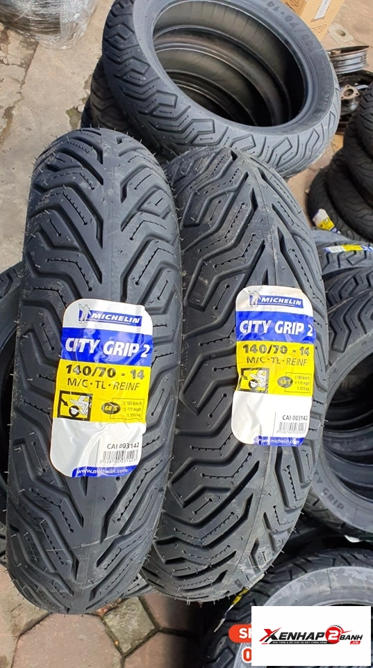 Vỏ michelin city grip 2 size 14070-14 - 1