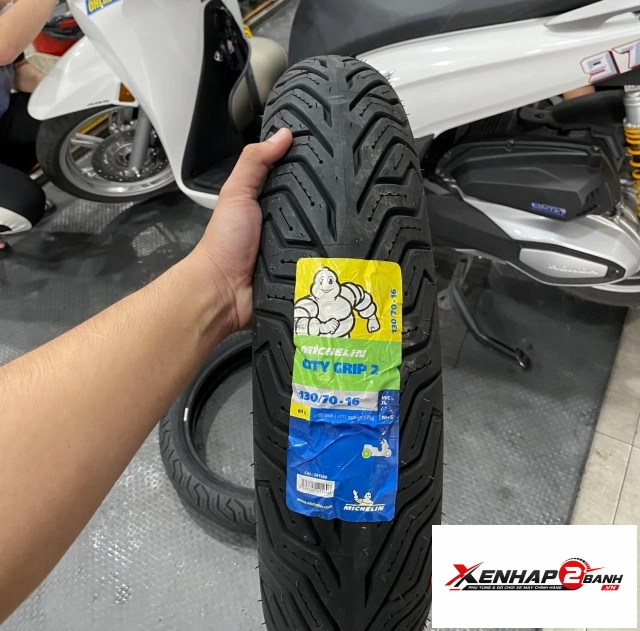 Vỏ michelin city grip 2 size 13070-16 - 1