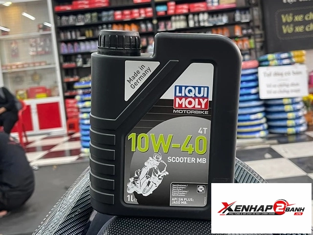 Nhớt liqui moly motorbike scooter 10w40 1l - 2