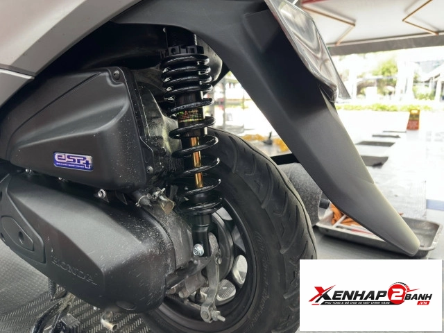 Phuộc rcb c2 đen ty vàng cho honda vario click chính hãng - 7